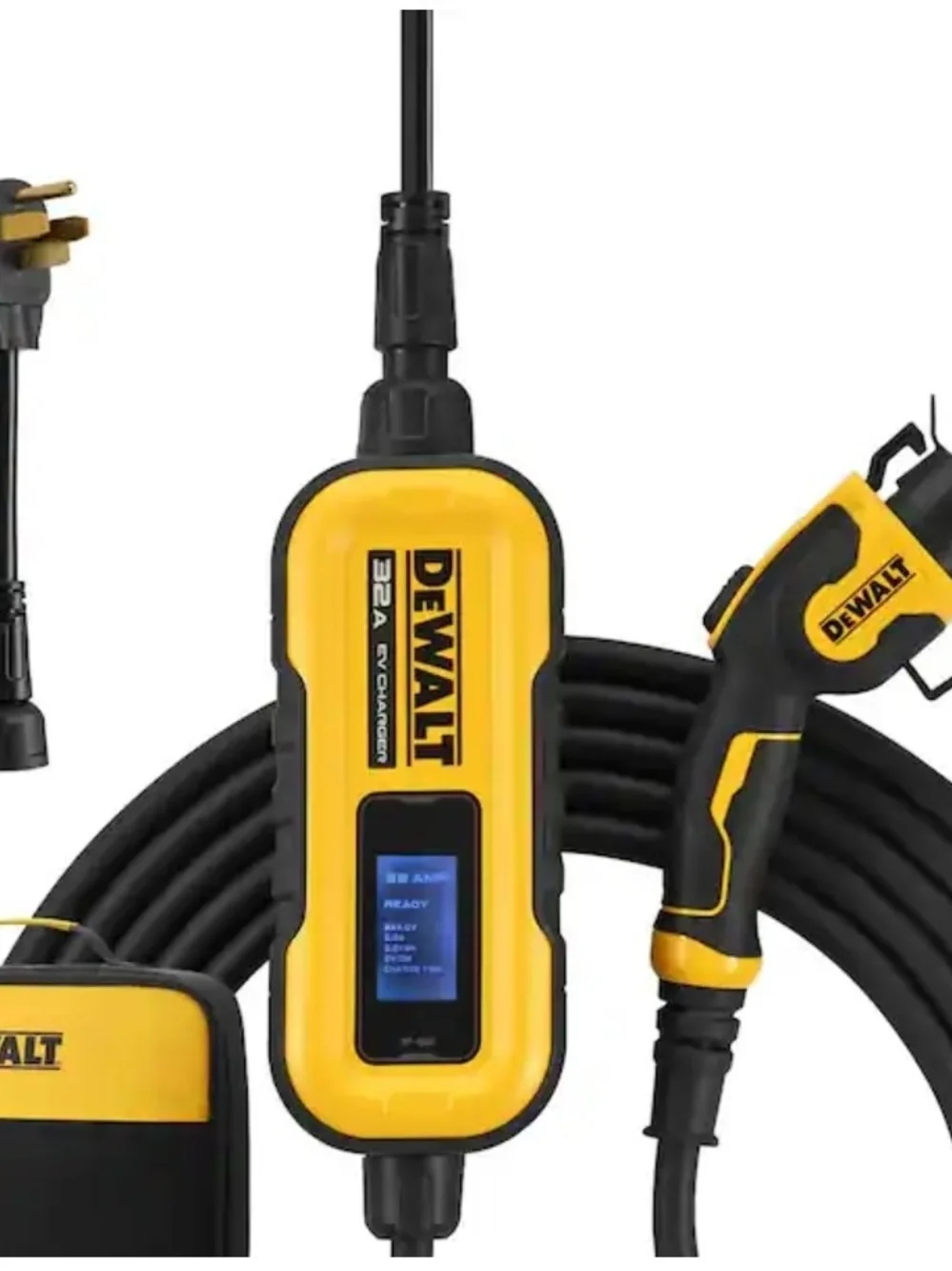 DEWALT 32 Amp Portable Level 2 EV Charger (20 Ft. Cable) | Model DXPAEV032-20